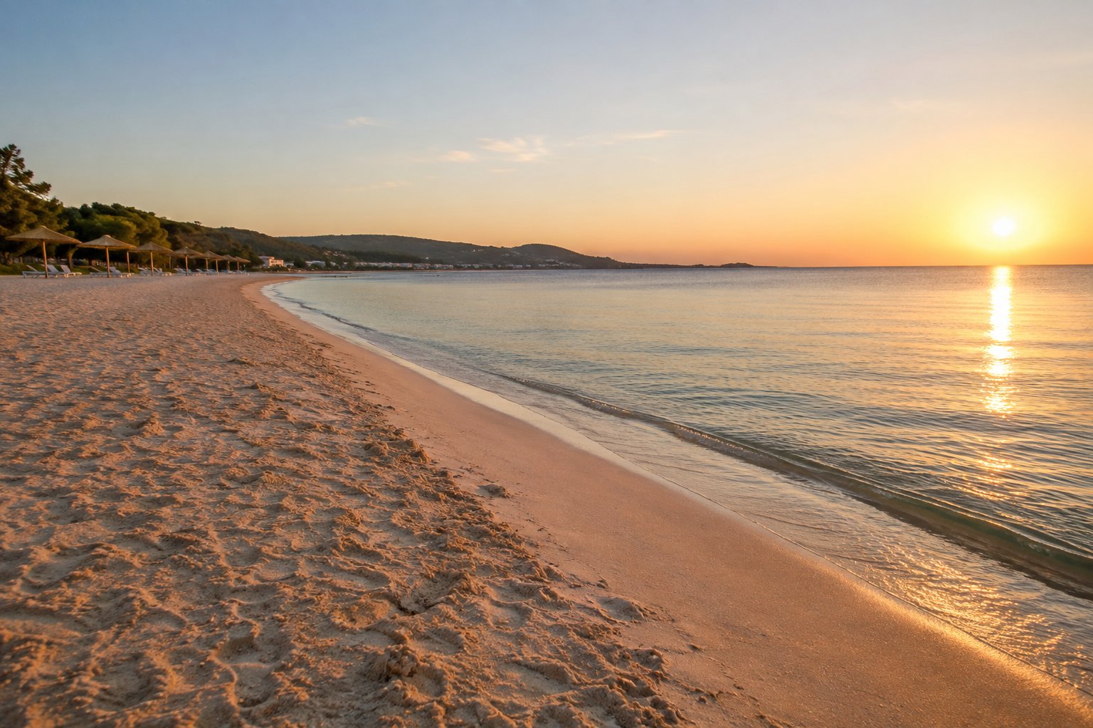 La plage de Pampelonne à Ramatuelle